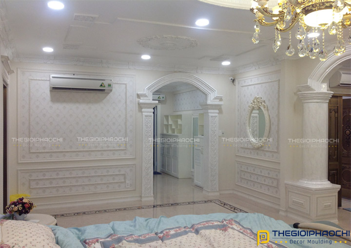 Thi Công Phào Chỉ Nhựa Biệt Thự Cổ Điển